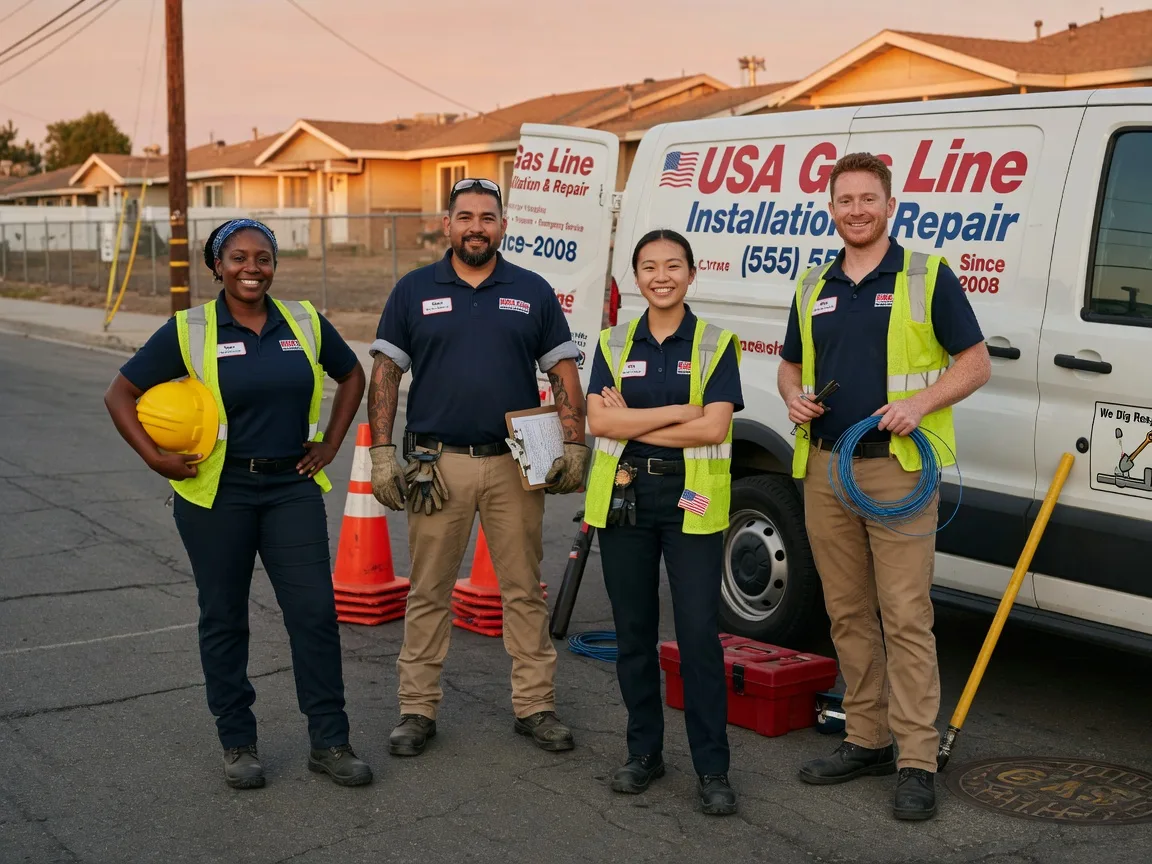 Gas Line Installation company in Perry, ME